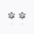JUNI STUD EARRINGS RHODIUM Ørepynt