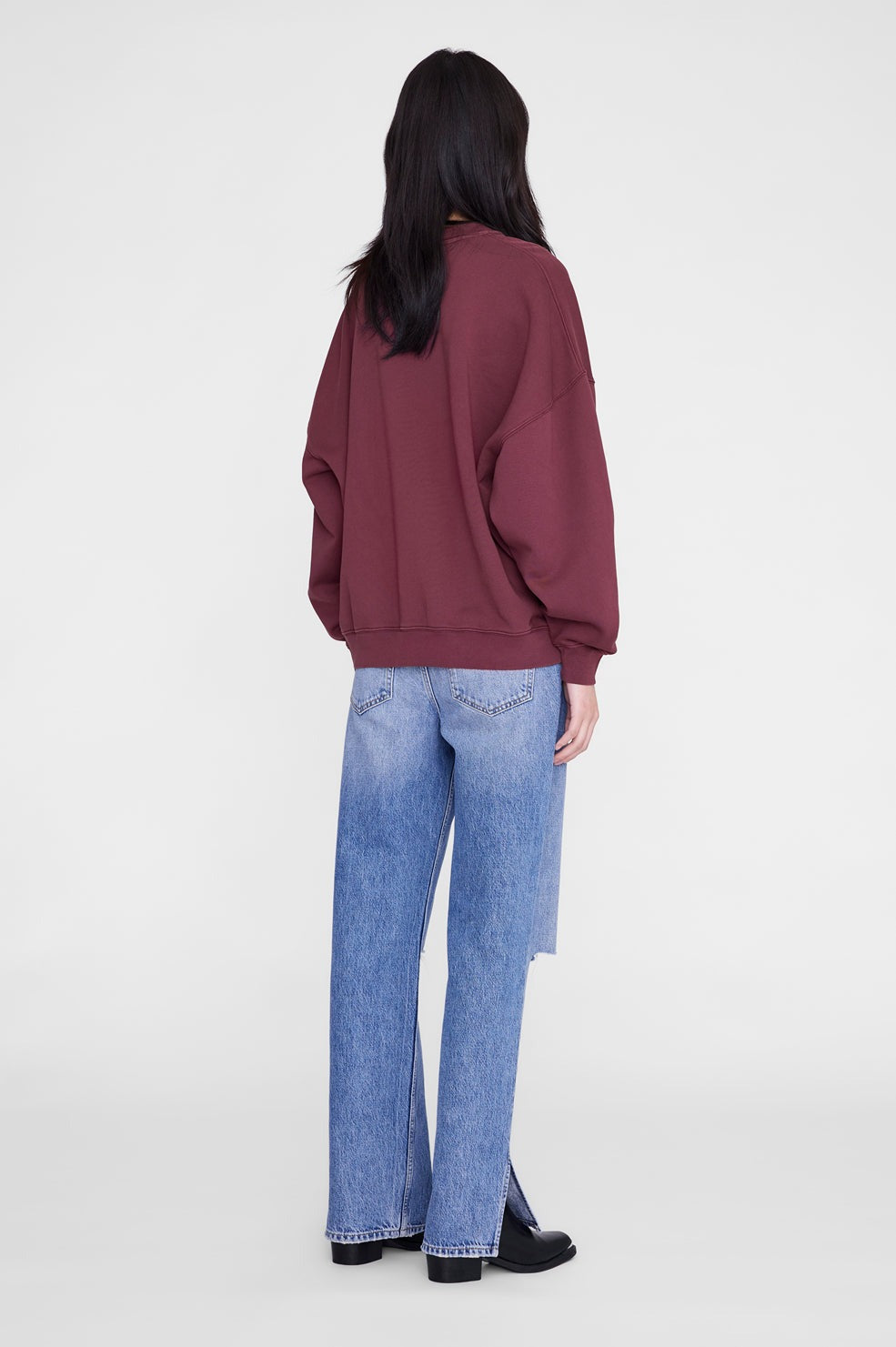 MILES SWEATSHIRT LETTERMAN Genser