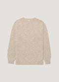 Brushed Shetland Crew Neck Genser