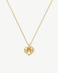 Molten Heart Pendant Necklace Smykke