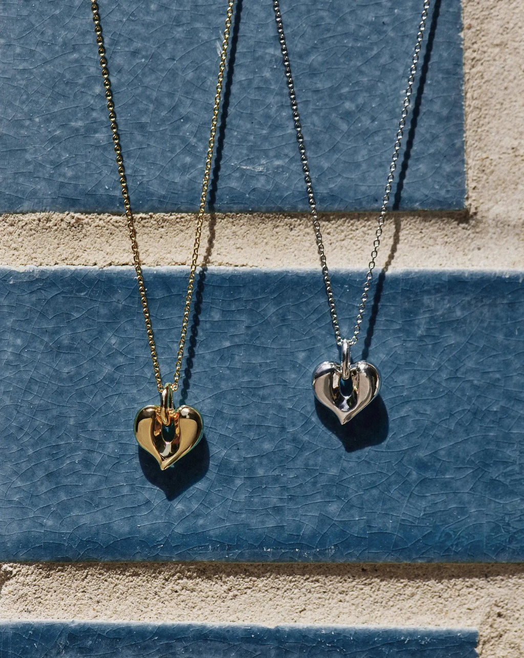 Molten Heart Pendant Necklace Smykke