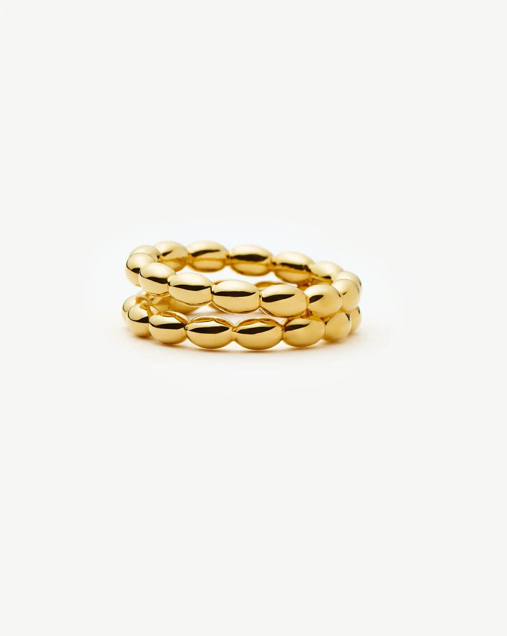 Molten Olive Stacking Ring Ring