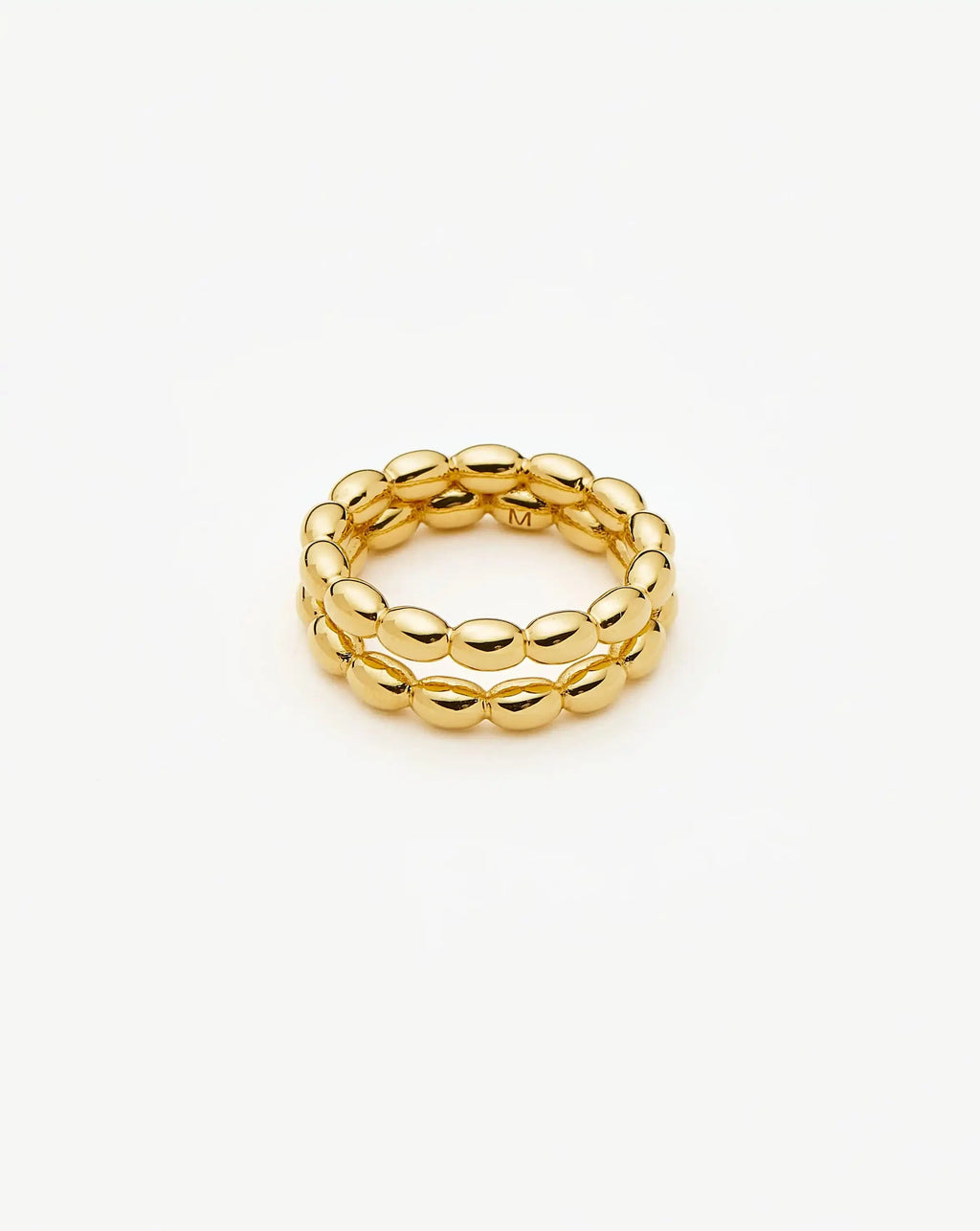 Molten Olive Stacking Ring Ring