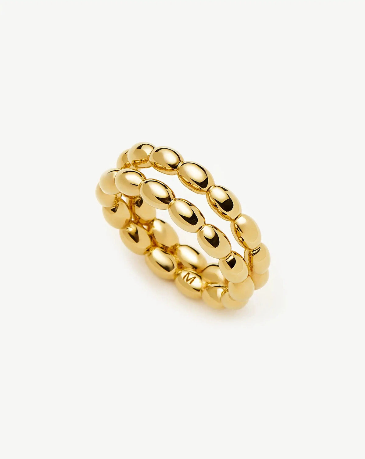 Molten Olive Stacking Ring Ring