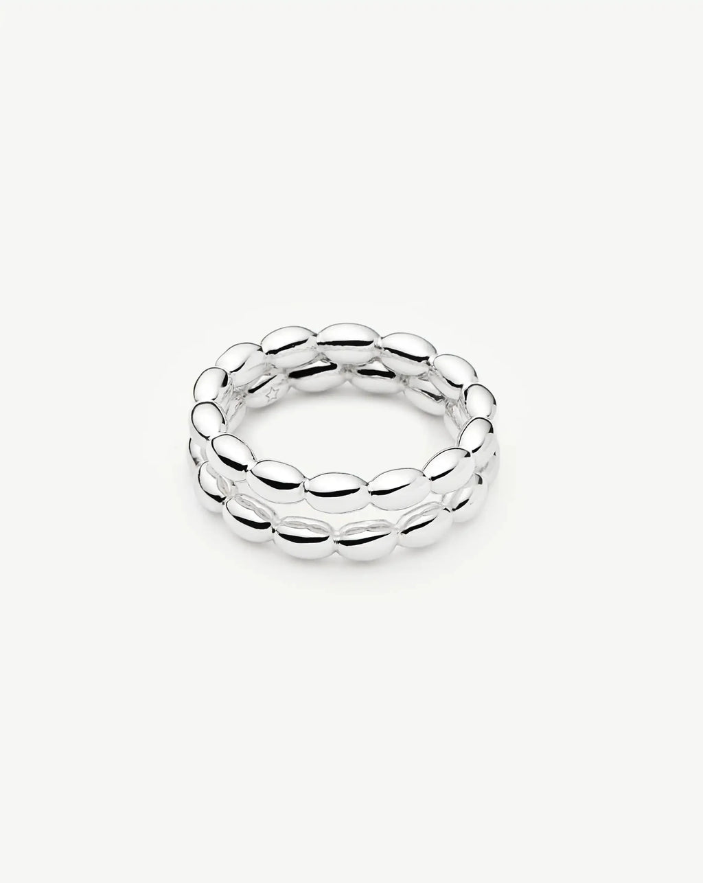 Molten Olive Stacking Ring Ring