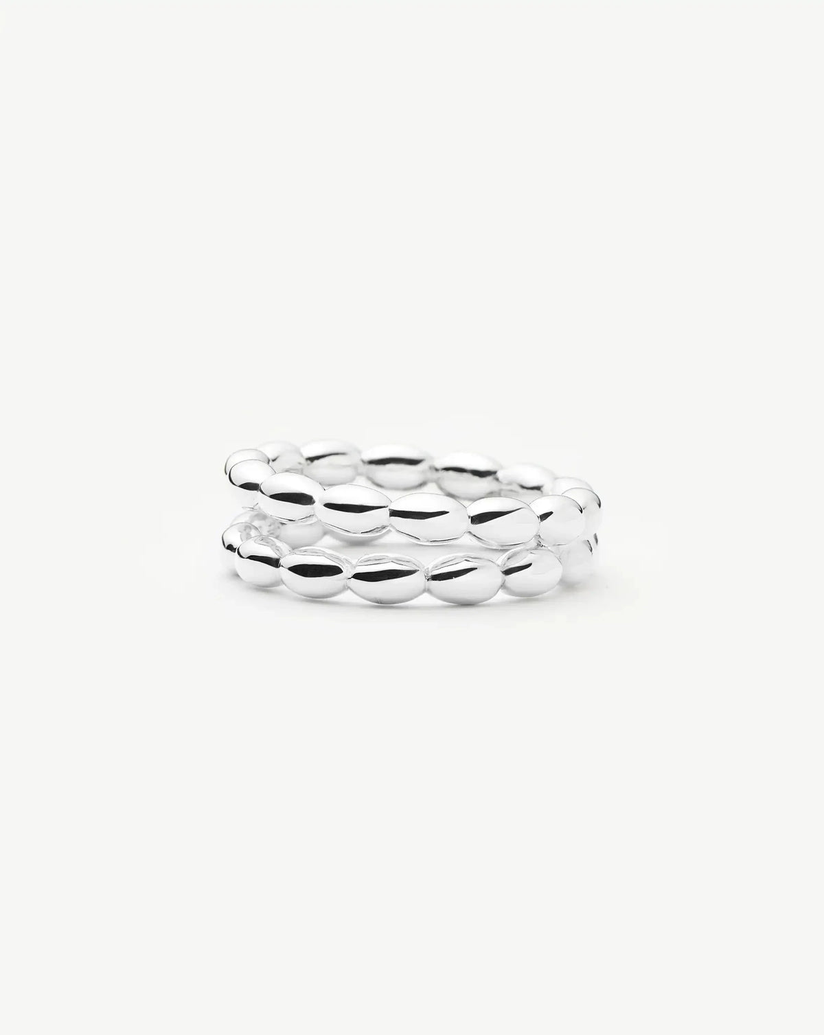 Molten Olive Stacking Ring Ring