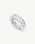 Molten Olive Stacking Ring Ring