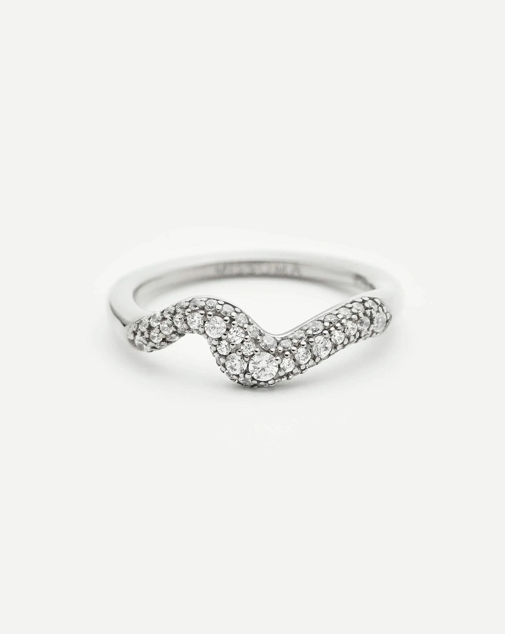 MOLTEN SNOW STACKING RING Ring