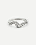 MOLTEN SNOW STACKING RING Ring
