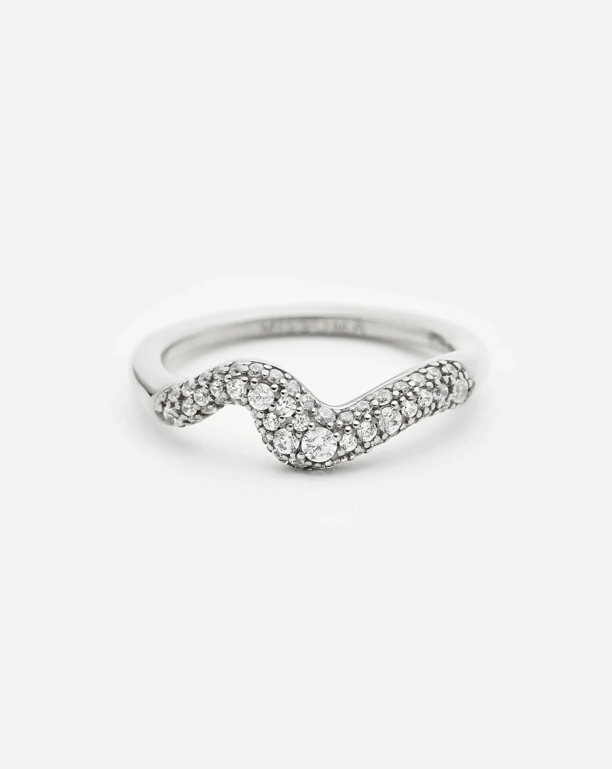 MOLTEN SNOW STACKING RING Ring