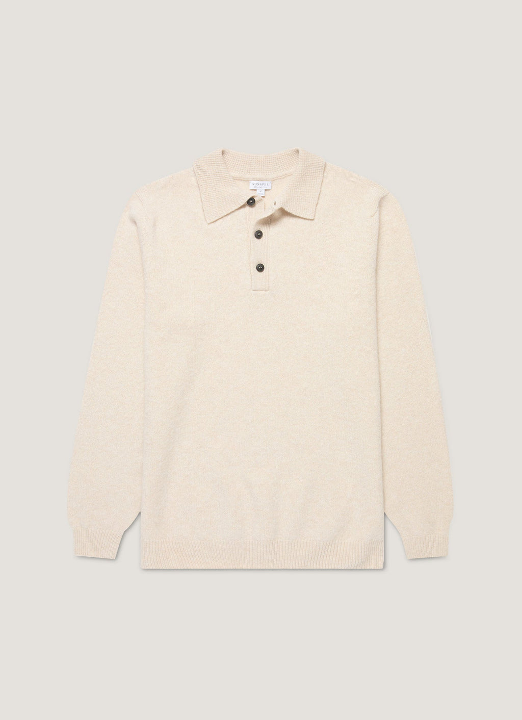 Lambswool Polo Genser