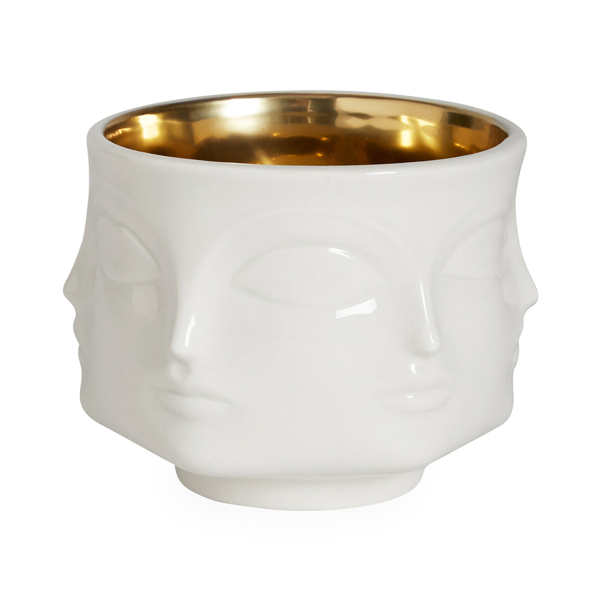 Muse Bowl - White/Gold Interior - 27751 Interiør/Livsstil