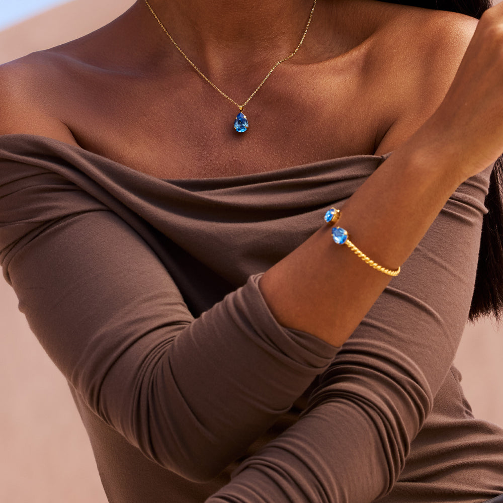 MINI DROP BRACELET GOLD Armbånd