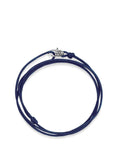 Wrap-Around String Bracelet – Navy