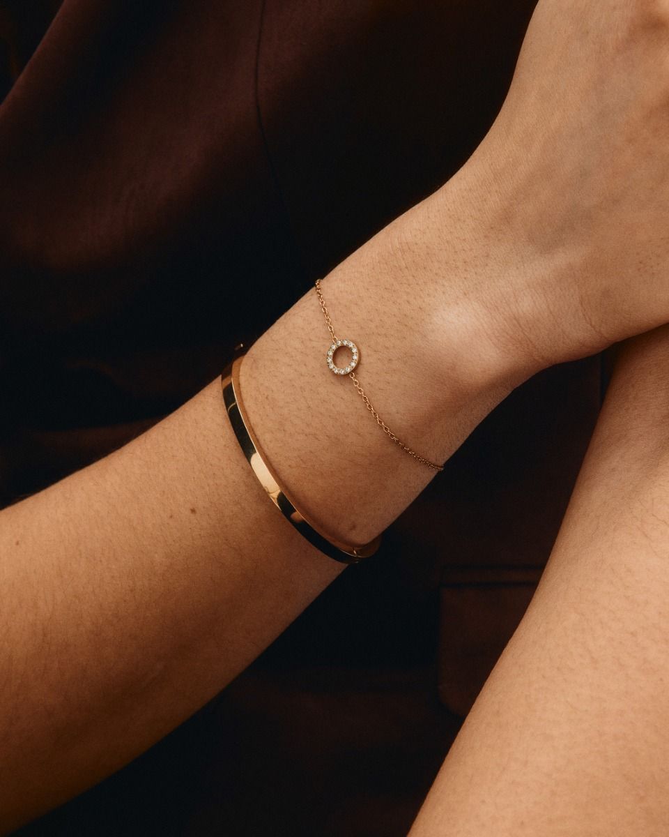 Glow Bracelet Mini Gold Armbånd