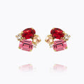 PETITE CAROLINA EARRINGS GOLD Ørepynt