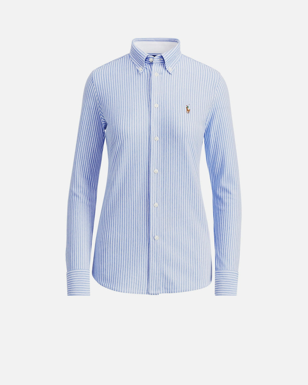 Ls Str Heidi-Long Sleeve-Knit Skjorte