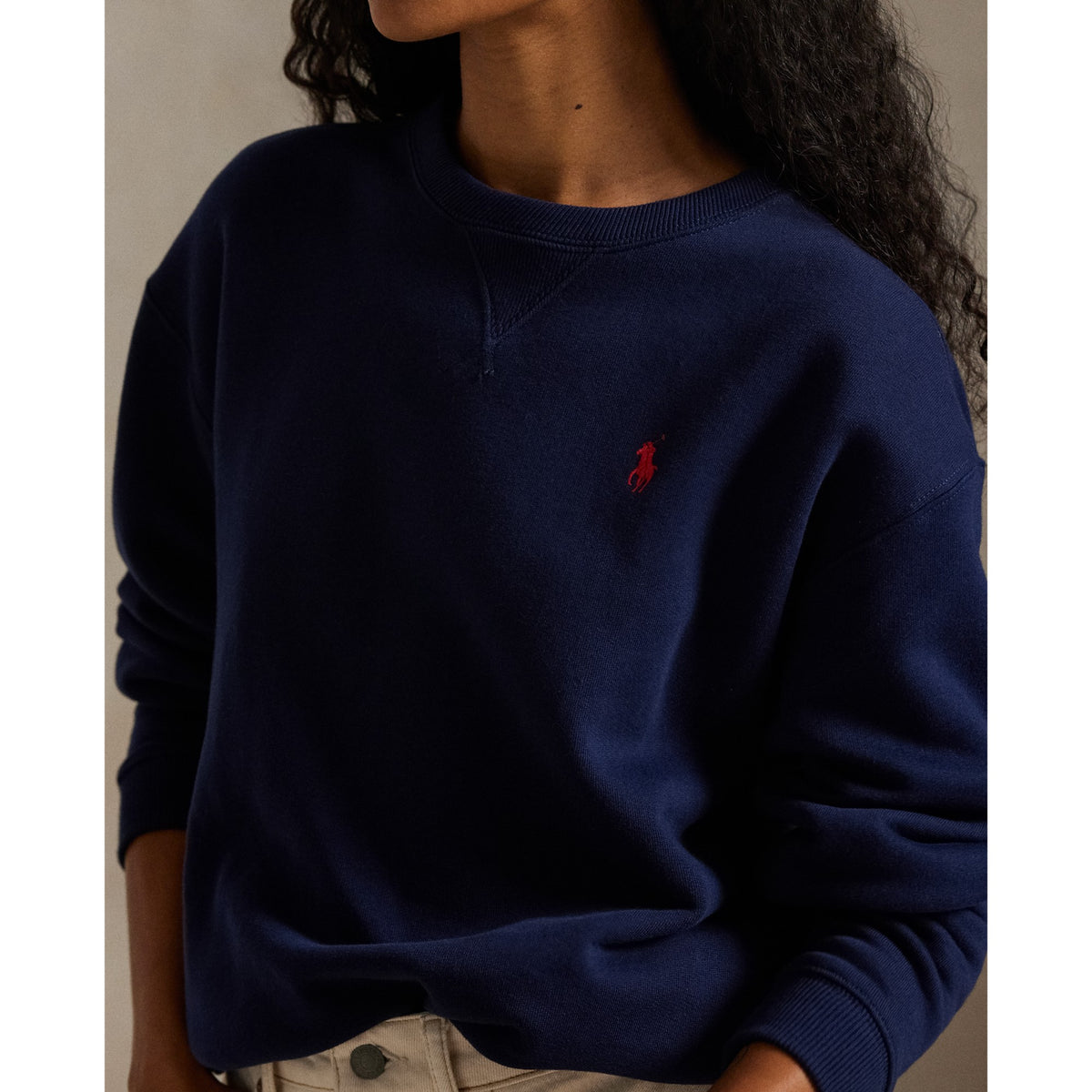 PRL CN PO-LONG SLEEVE-SWEATSHIRT Genser