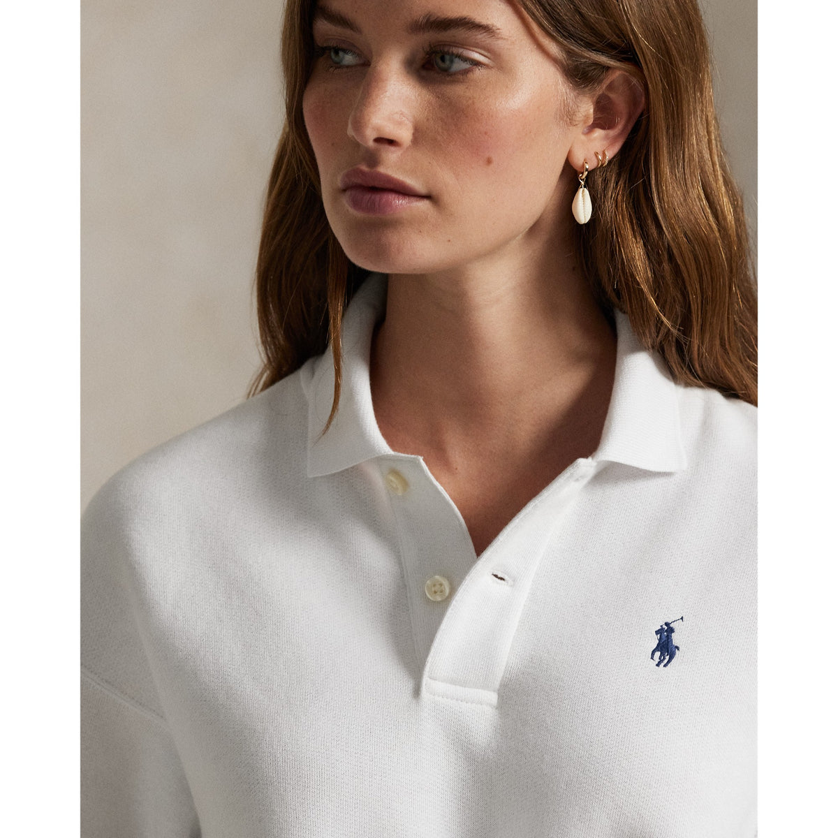 POLO PO FLC-LONG SLEEVE-SWEATSHIRT Genser