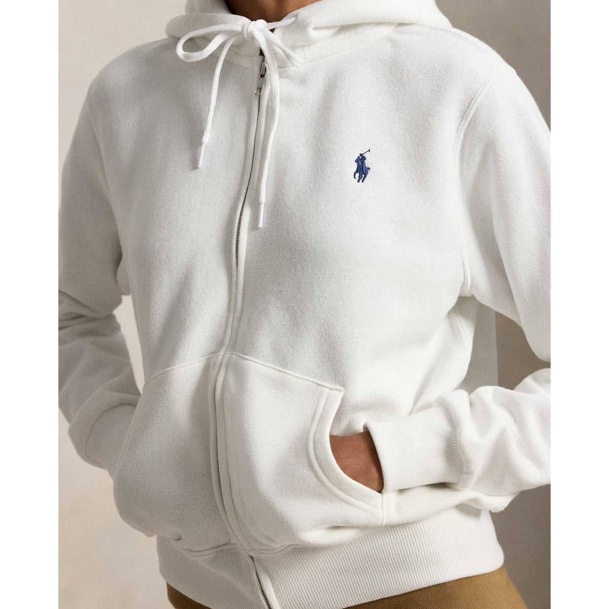 KNIT-FULL ZIP-SWEATSHIRT Genser