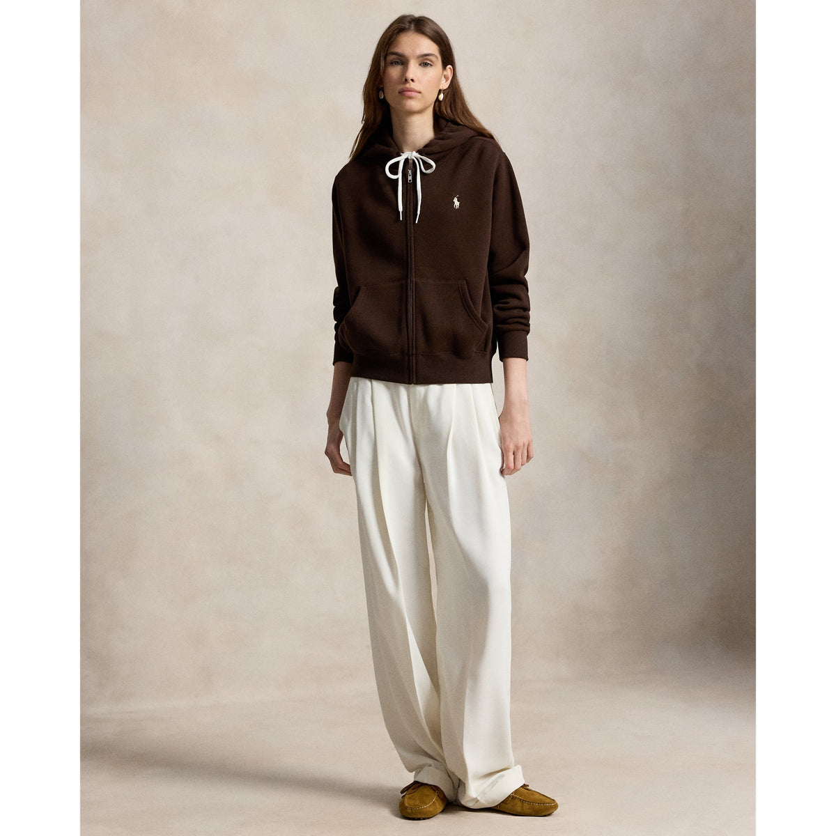 KNIT-FULL ZIP-SWEATSHIRT Genser