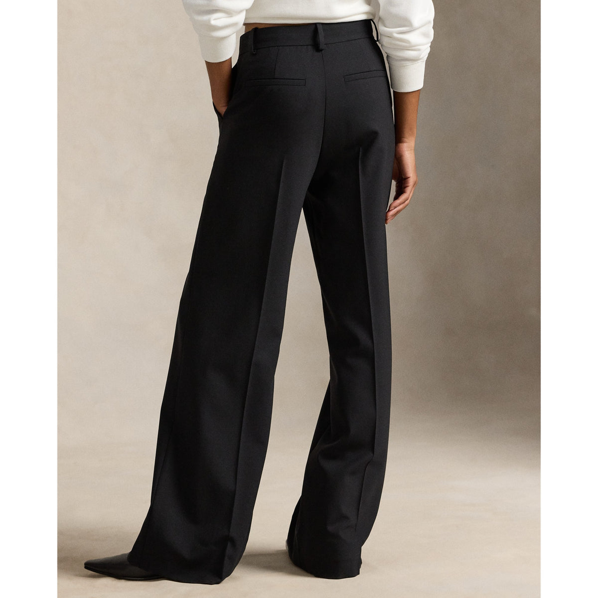 WOVEN-FLARE-PANTS Bukser