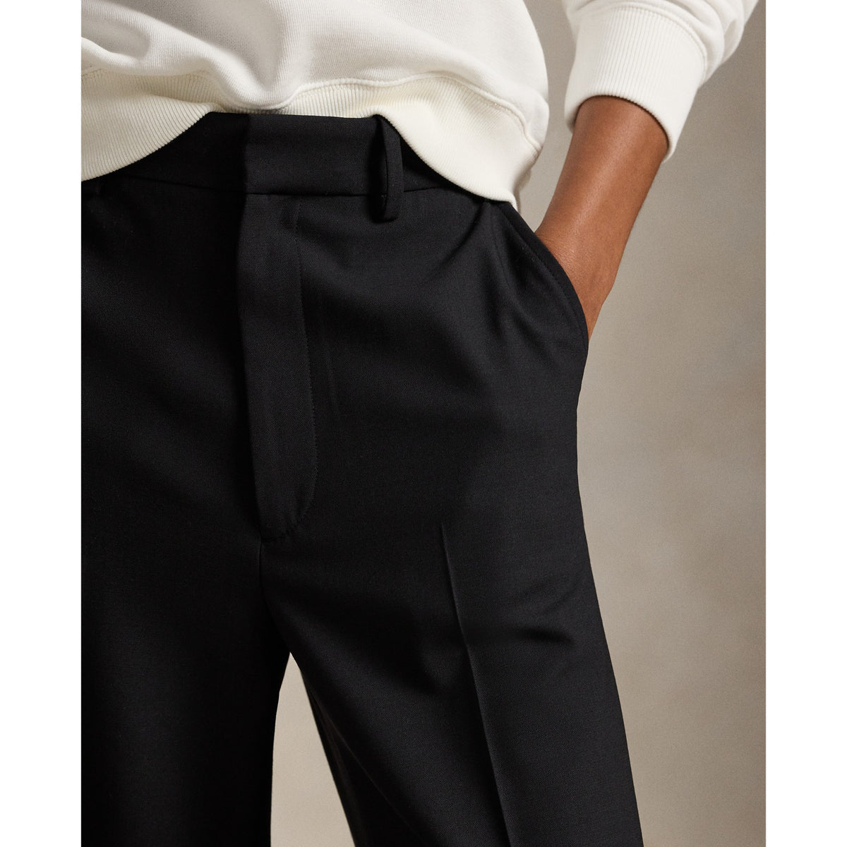WOVEN-FLARE-PANTS Bukser