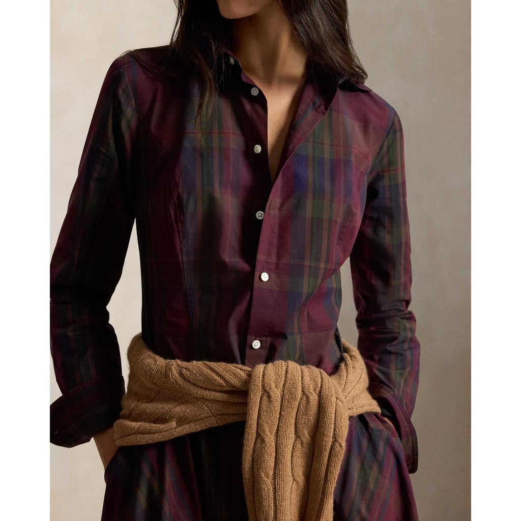 WOVEN-SHIRT DRESS-DRESSES Kjoler