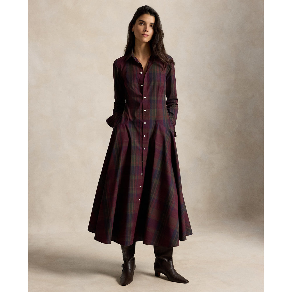 WOVEN-SHIRT DRESS-DRESSES Kjoler