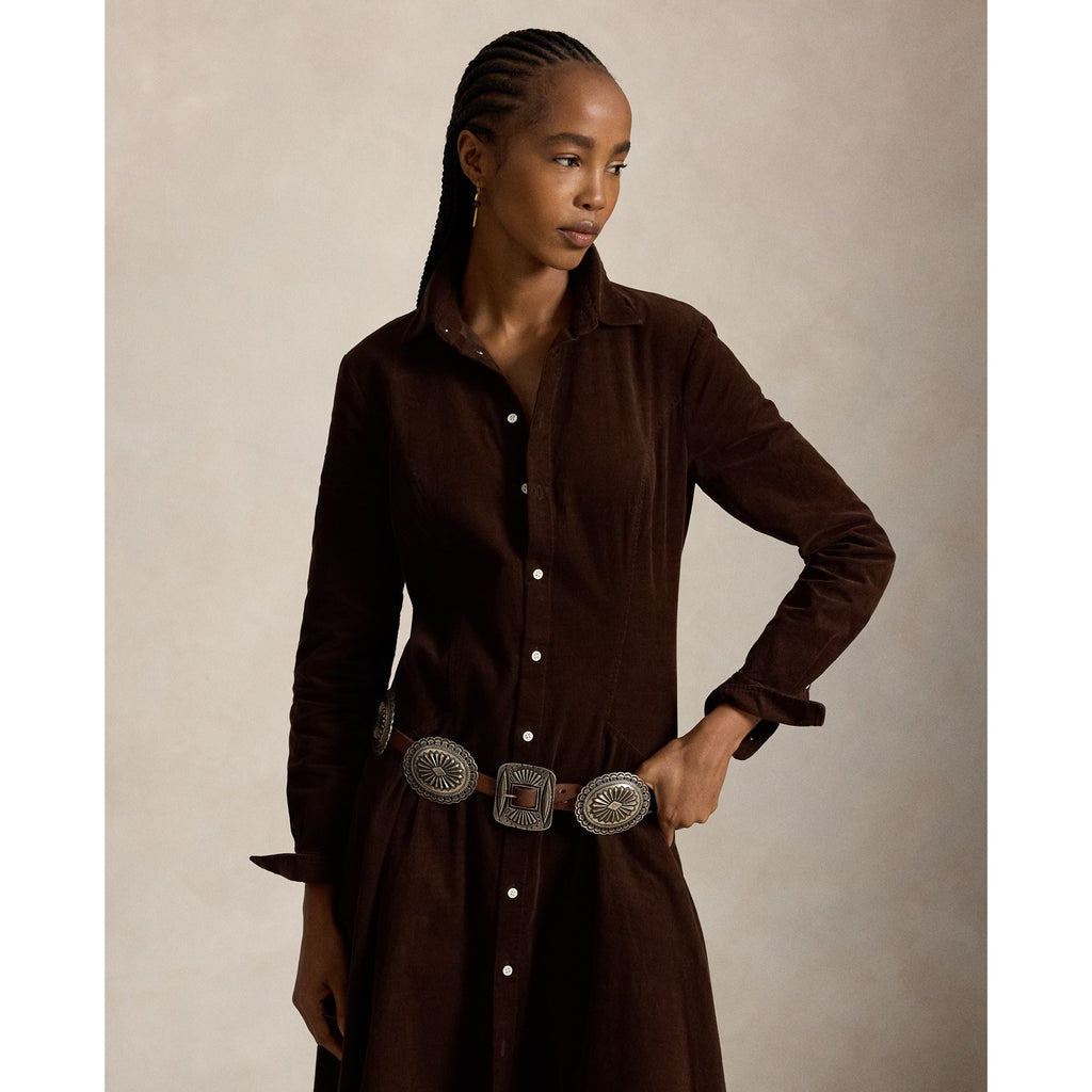 WOVEN-SHIRT DRESS-DRESSES Kjoler