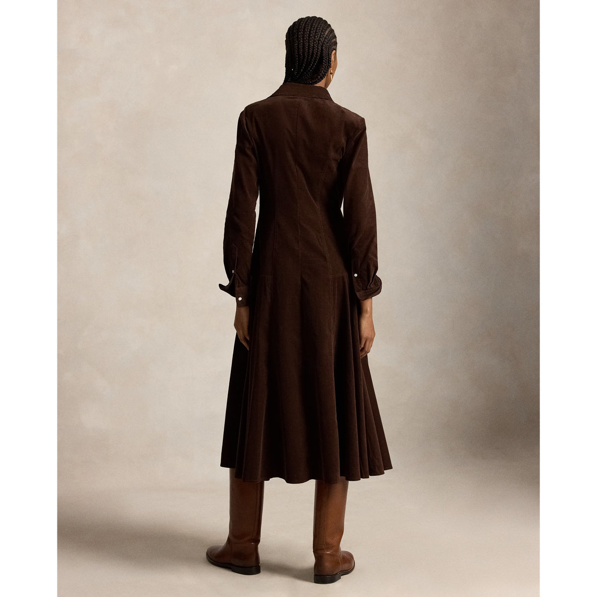WOVEN-SHIRT DRESS-DRESSES Kjoler