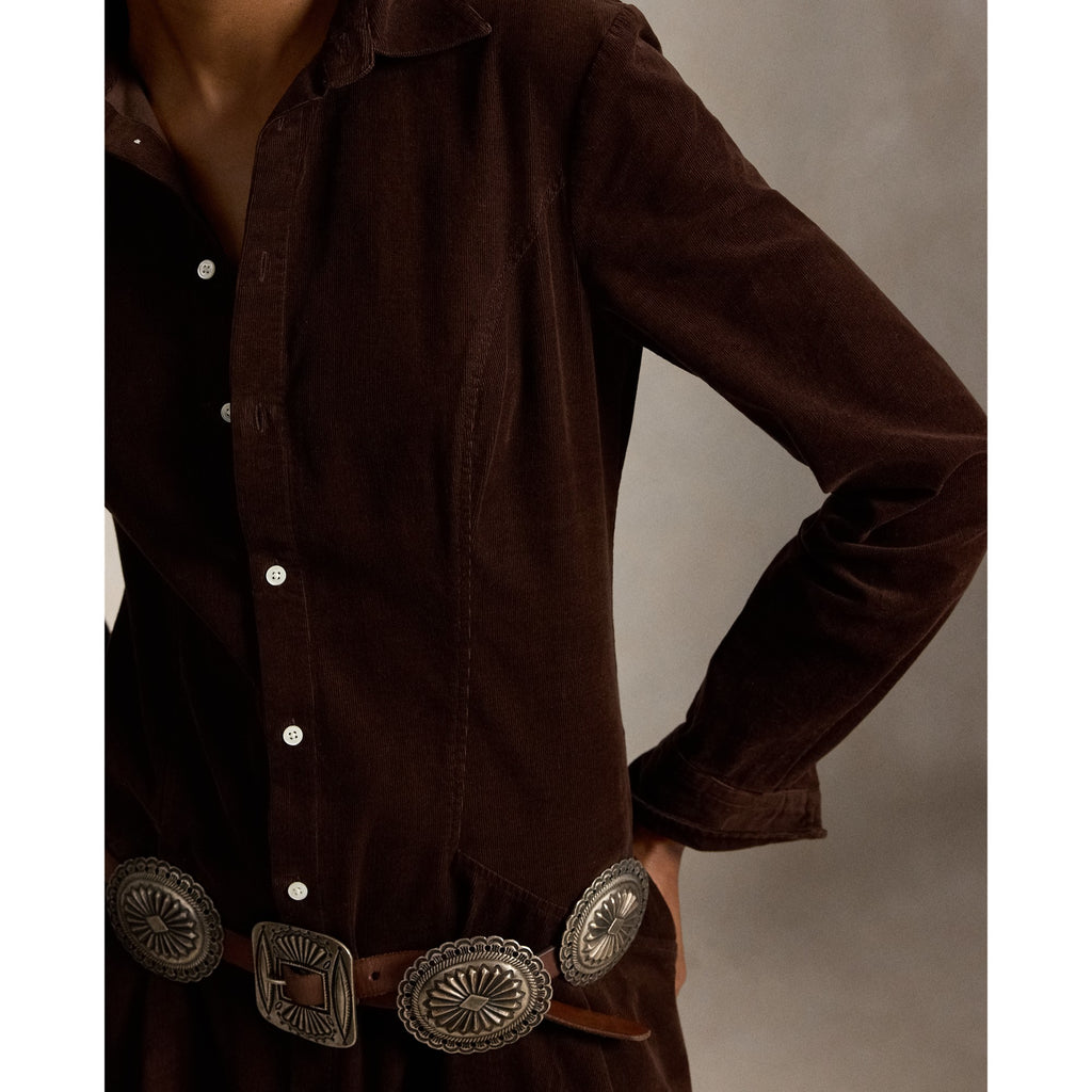 WOVEN-SHIRT DRESS-DRESSES Kjoler