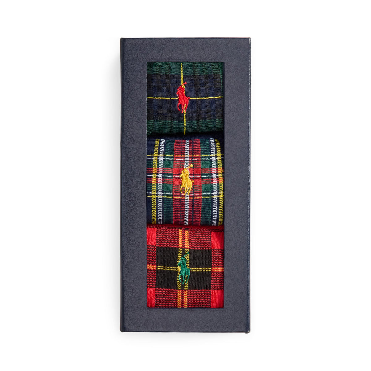 PLAID TROUSER 3-SOCK GIFT SET Bukse