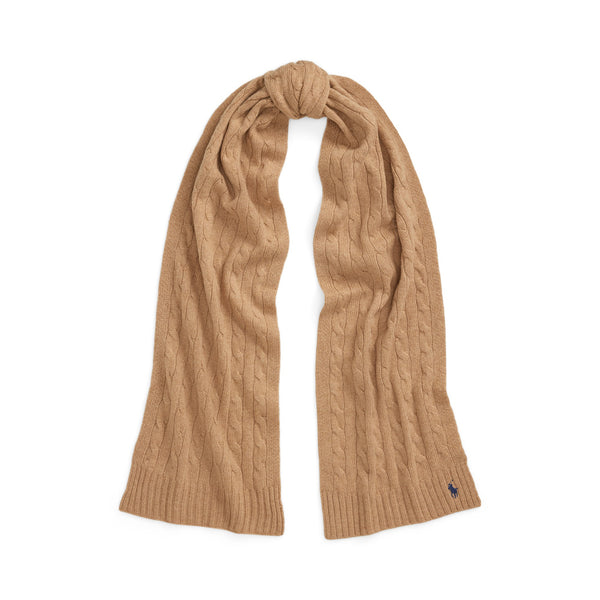 Wool Cashmere Oblong Scarf