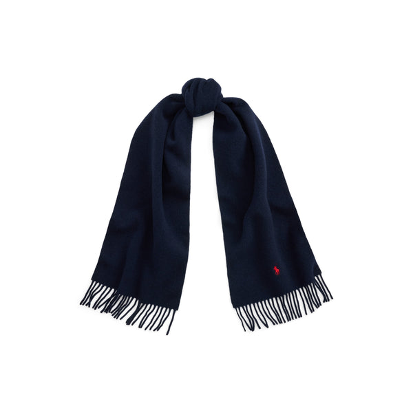 Solid Wool Oblong Scarf