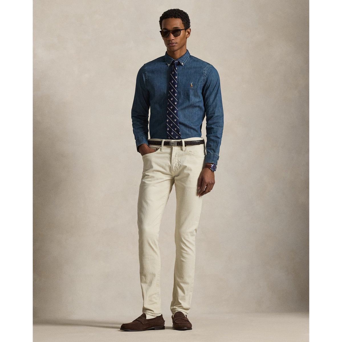 Sl Bd Ppc Sp-Long Sleeve-Sport Shirt Skjorte