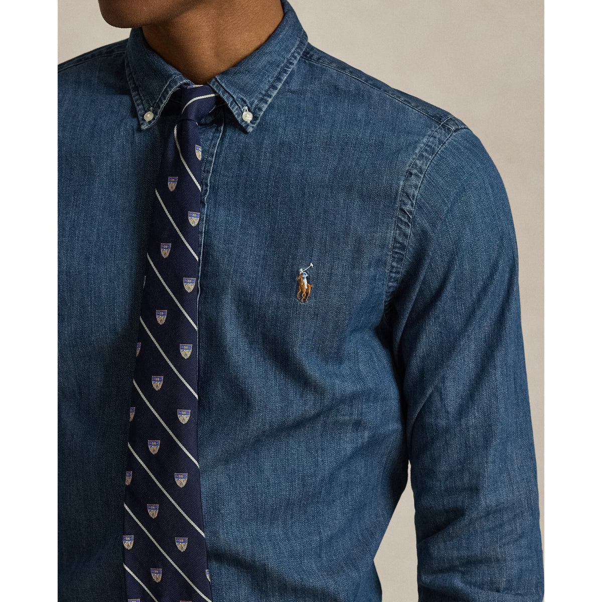 Sl Bd Ppc Sp-Long Sleeve-Sport Shirt Skjorte
