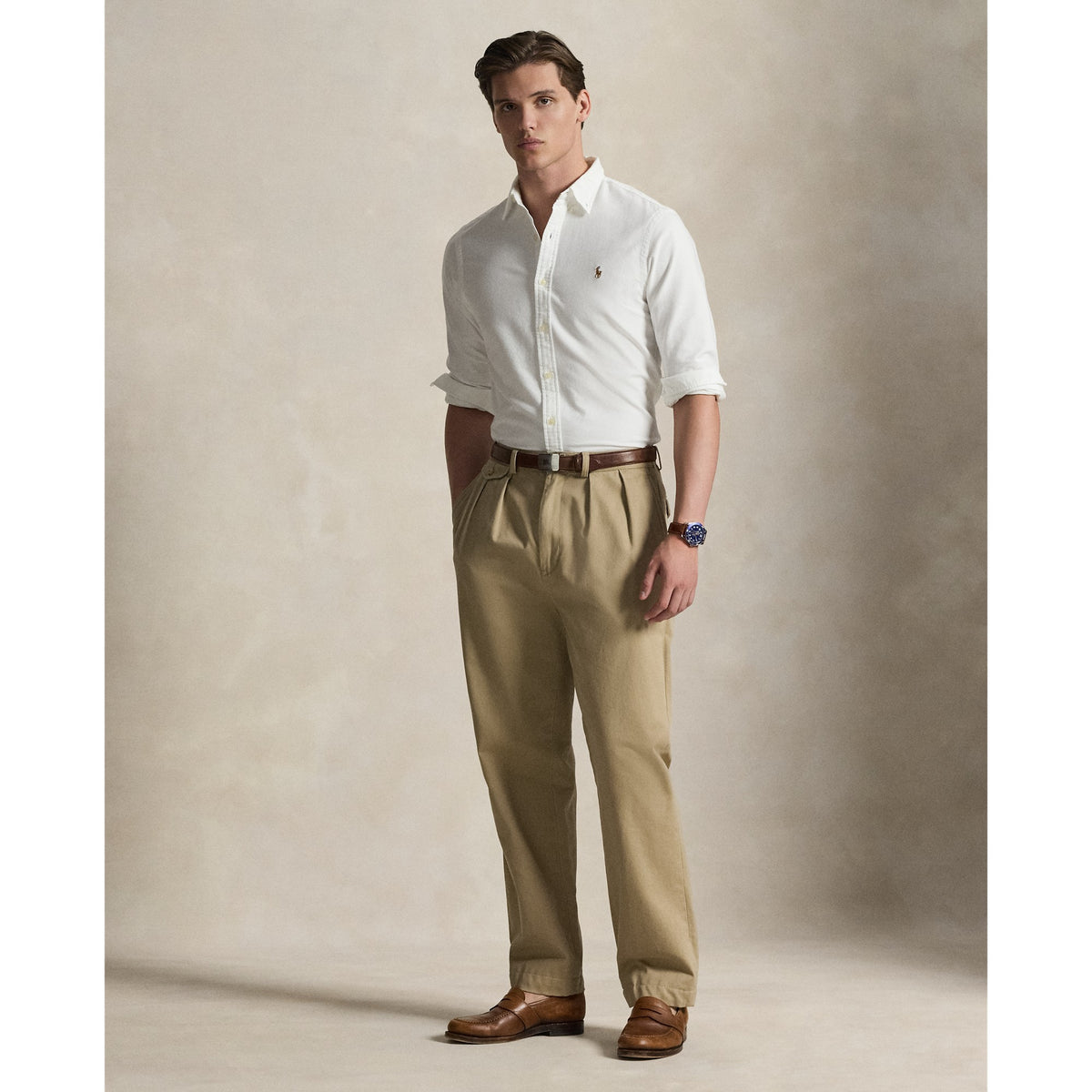 Sl Bd Ppc Sp-Long Sleeve-Sport Shirt Skjorte