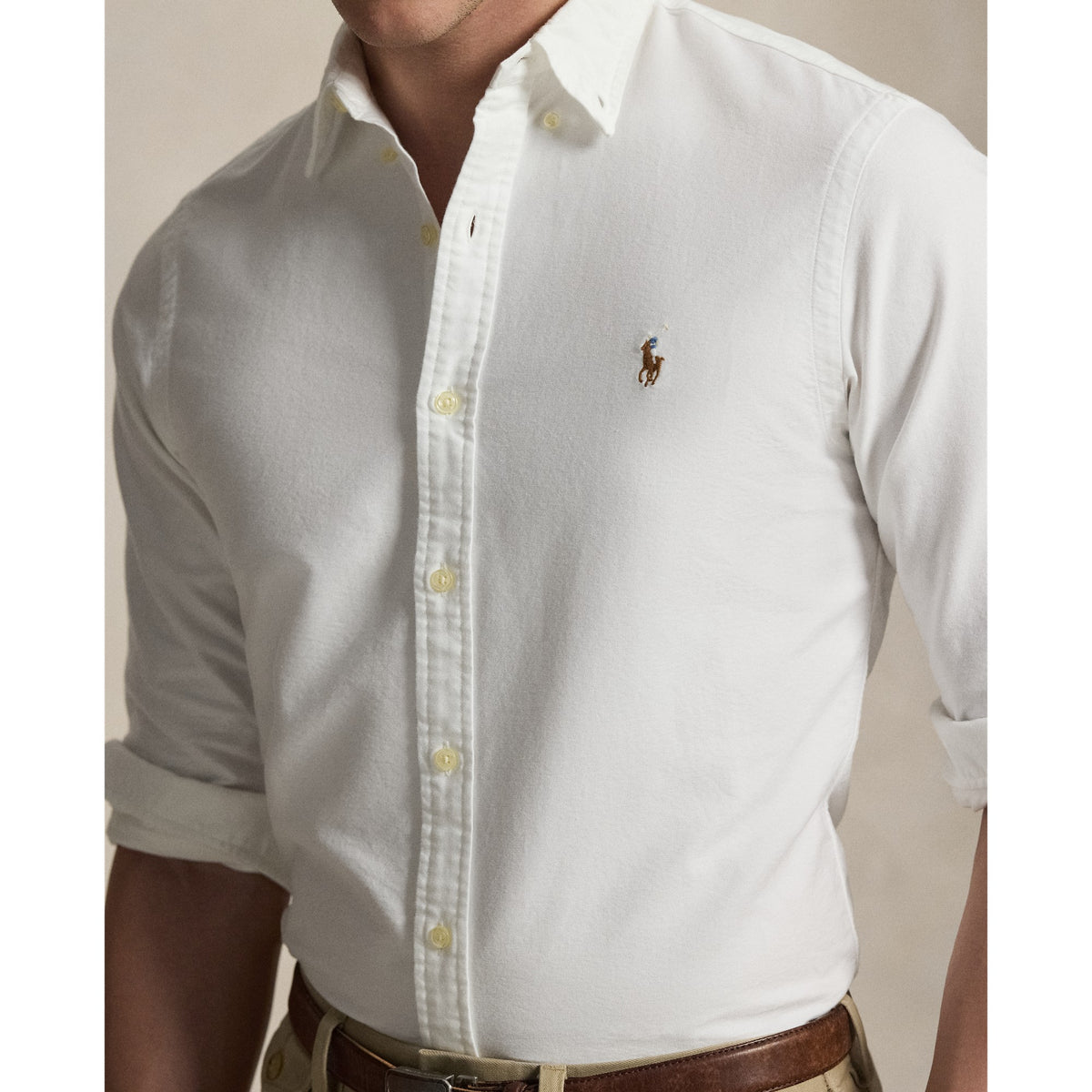 Sl Bd Ppc Sp-Long Sleeve-Sport Shirt Skjorte