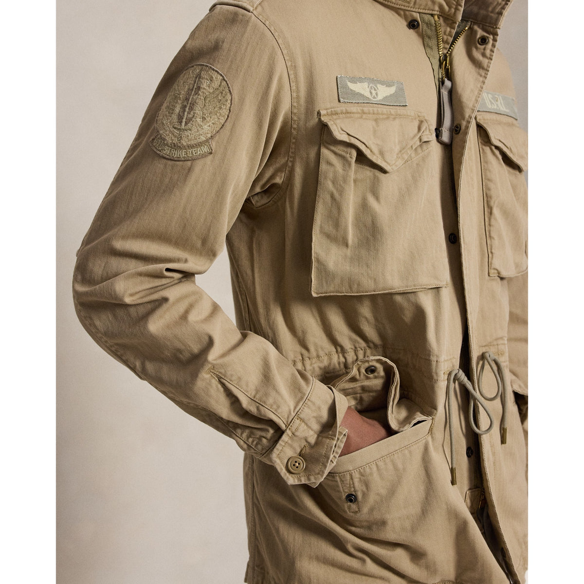 Icnc Fld Jkt-Lined-Field Jacket Yttertøy