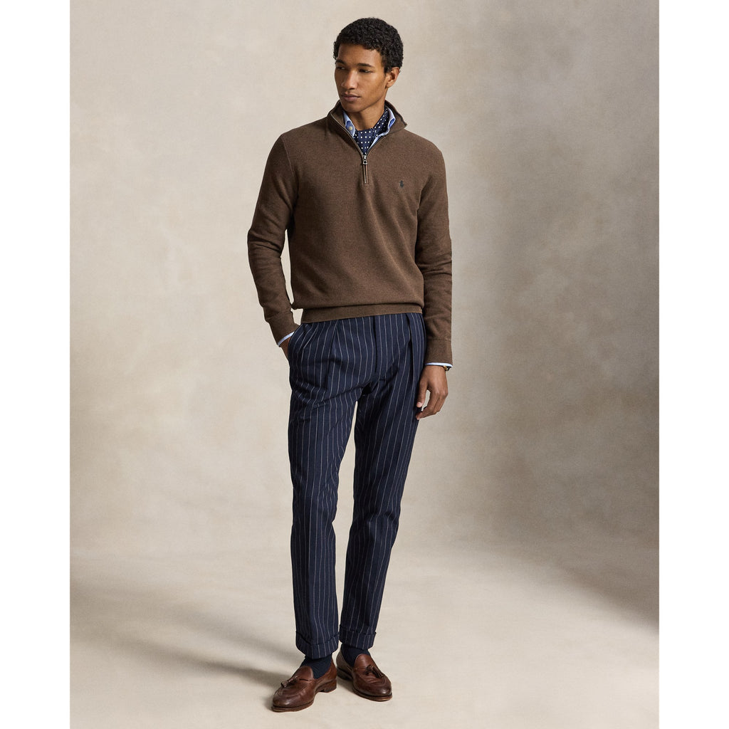 SWEATER-HALF ZIP Genser
