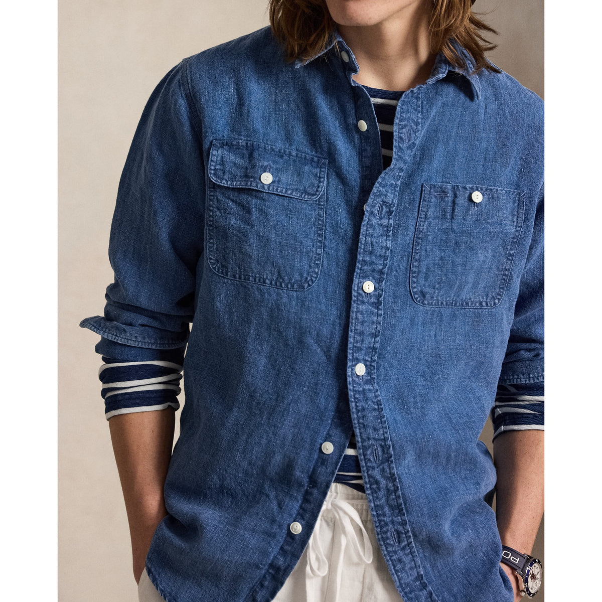 WOVEN-SPORT SHIRT-SHIRT Skjorte
