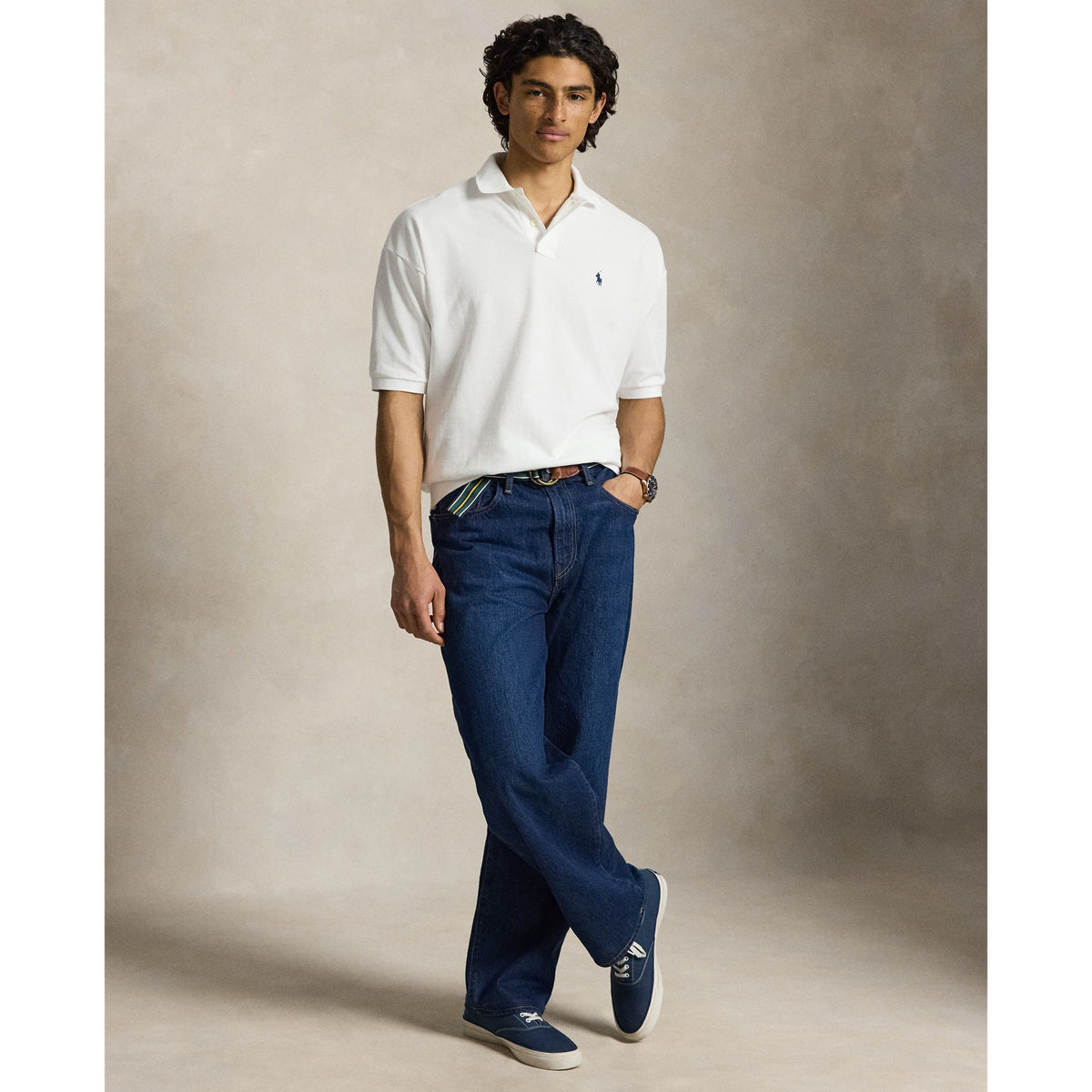 KNIT-POLO T-shirt