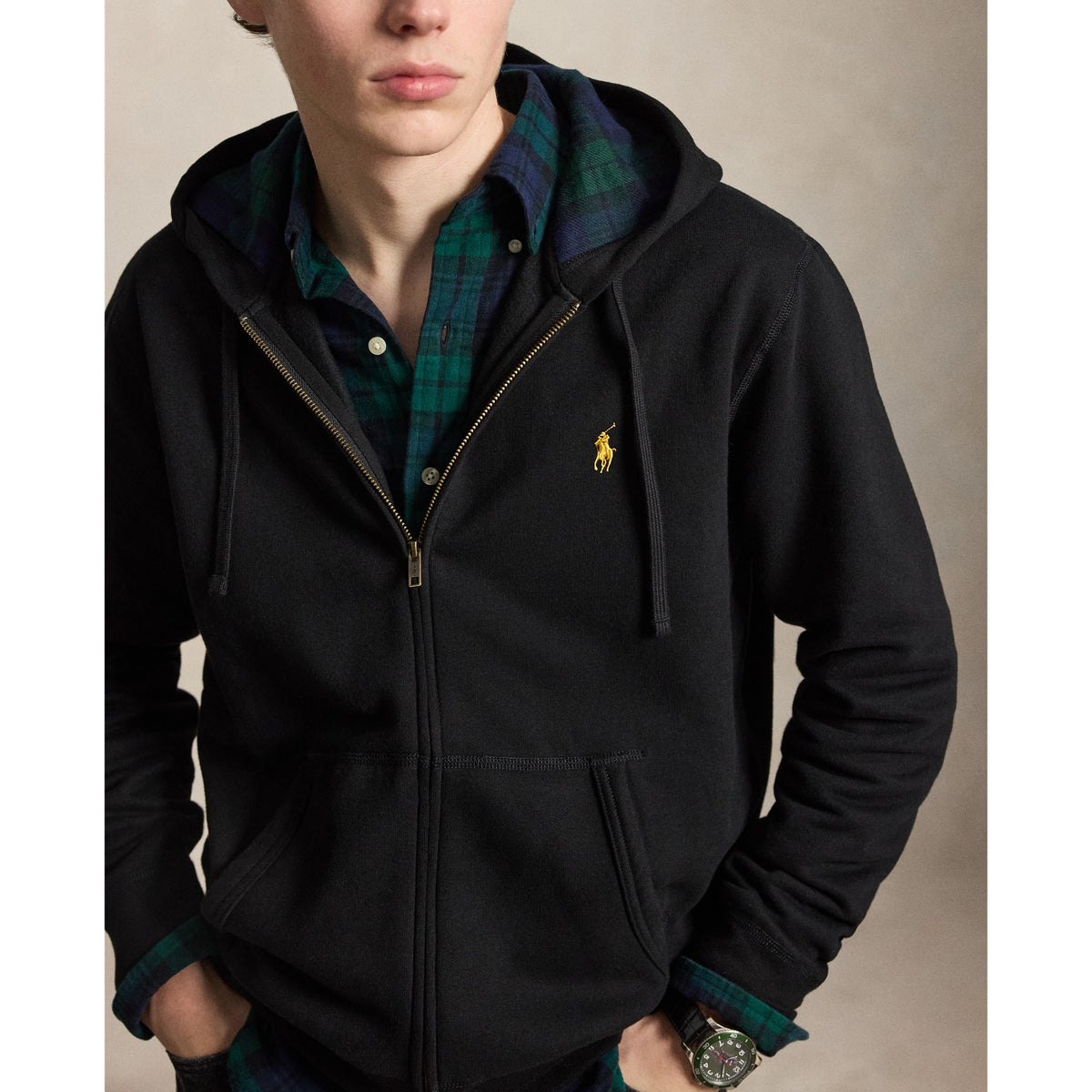 Knit-Full Zip-Sweatshirt Genser