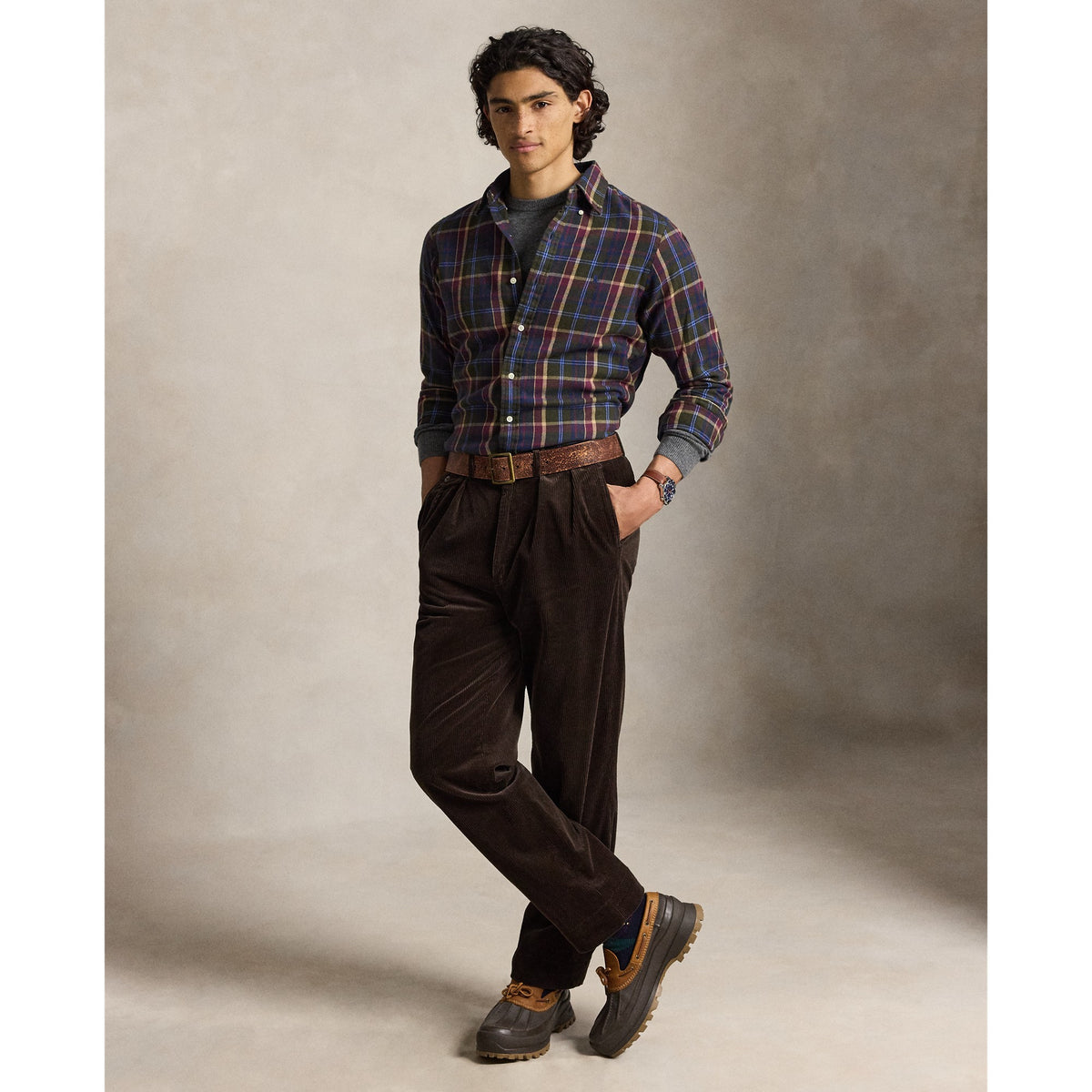 Woven-Sport Shirt-Shirt Skjorter og bluser