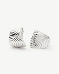 Ripple Oversized Stud Earrings Ørepynt