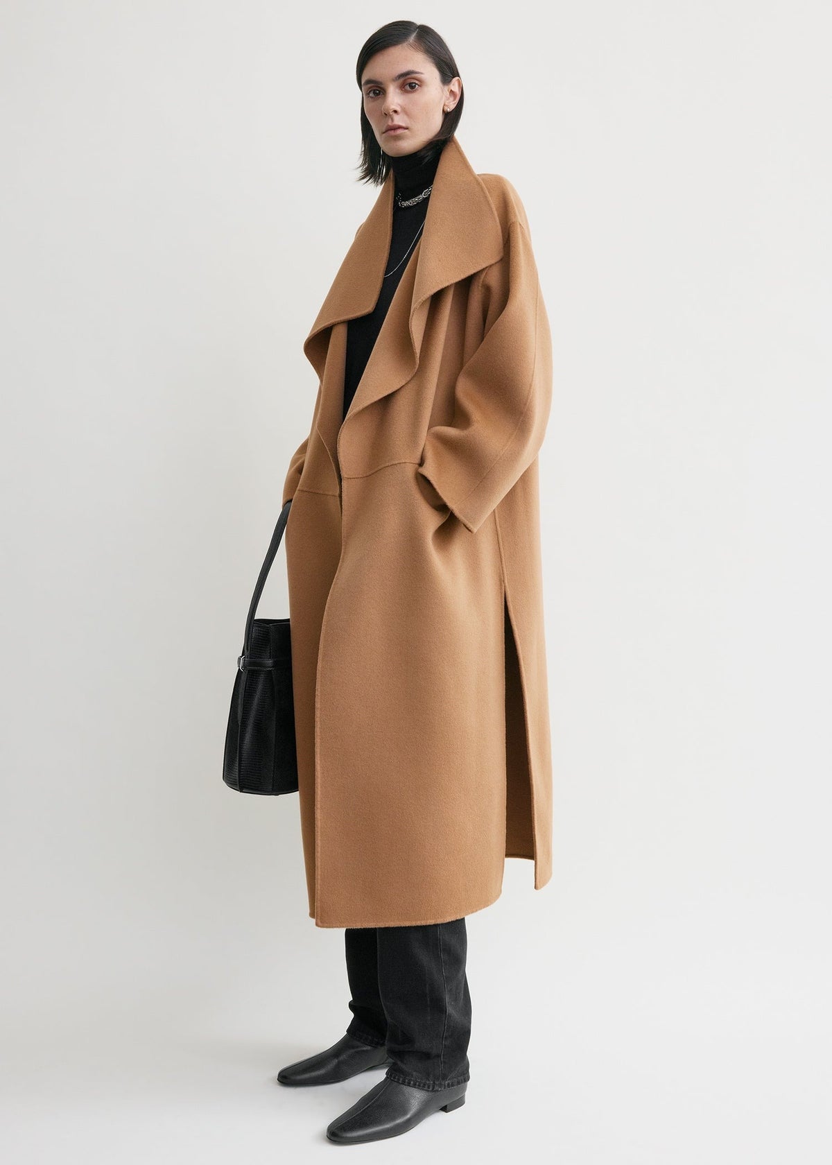 SIGNATURE WOOL CASHMERE COAT Yttertøy