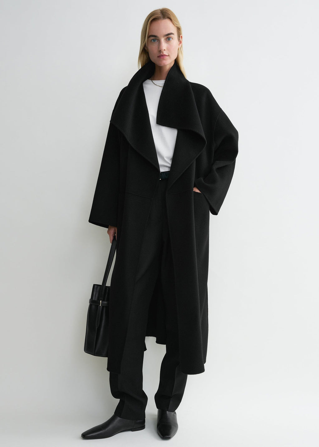 SIGNATURE WOOL CASHMERE COAT Yttertøy