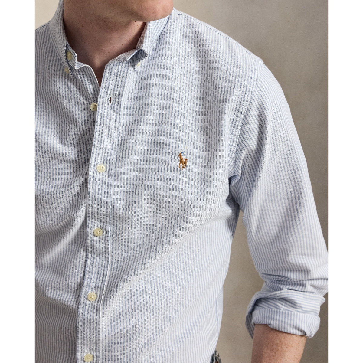 Sl Bd Ppc Sp-Long Sleeve-Sport Shirt Skjorte