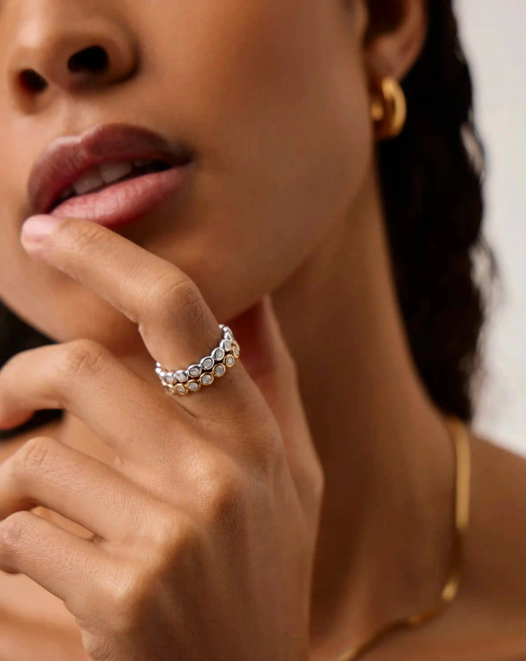 Tennis Stacking Ring Ring